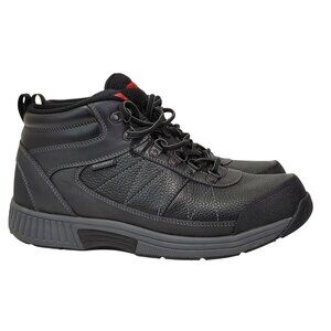 OrthoFeet Delta Waterproof  Men's Leather Boot Size 10 Excellent Condition